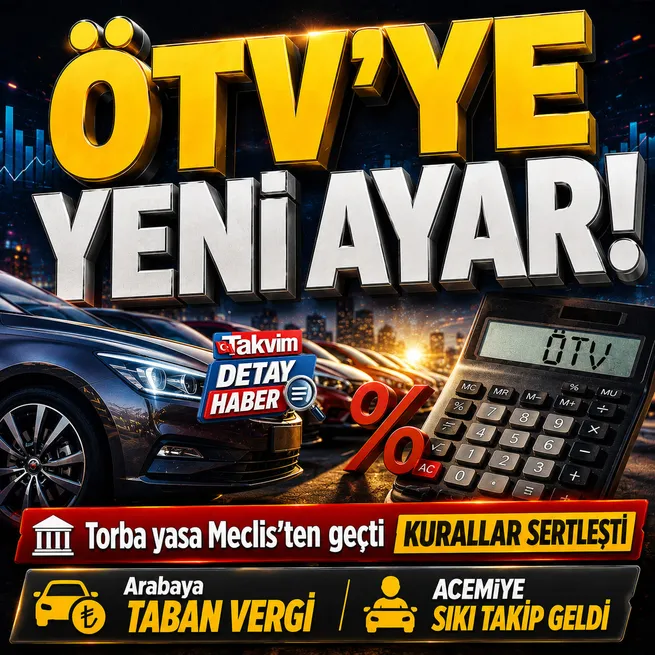 Otomotivde yeni ÖTV düzenlemesi yapıldı