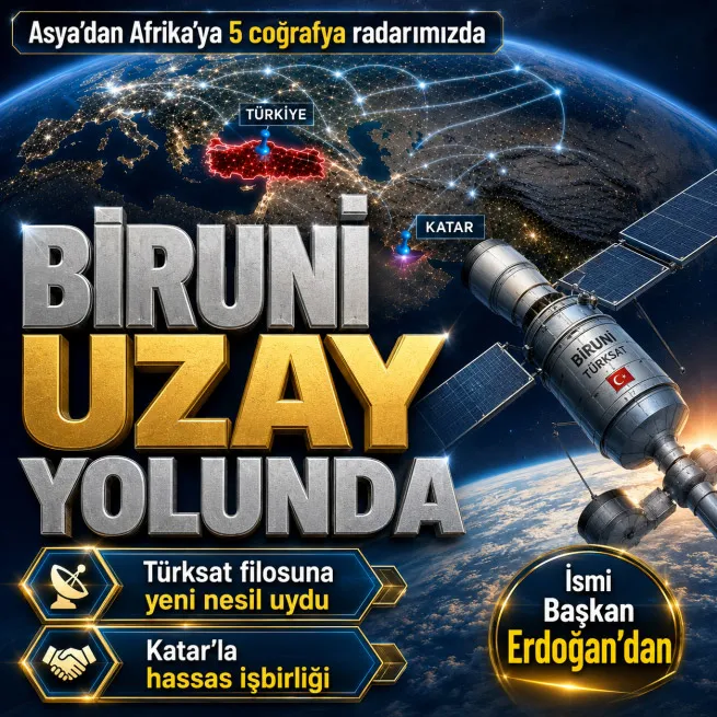 Türkiye'nin yeni nesil uydusu Türksat-Biruni uzaya çıkıyor