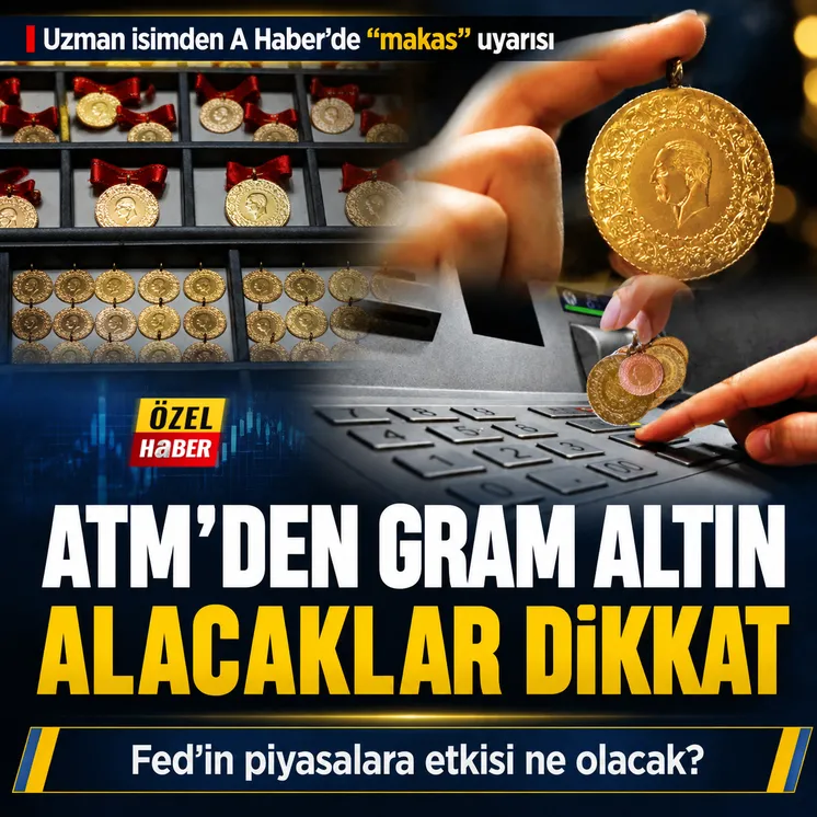 ATM'den gram altın alımında kritik uyarı