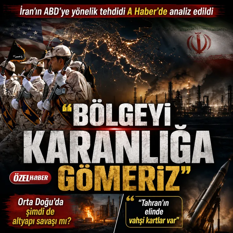 İran’dan “bölgeyi karanlığa gömeriz” tehdidi
