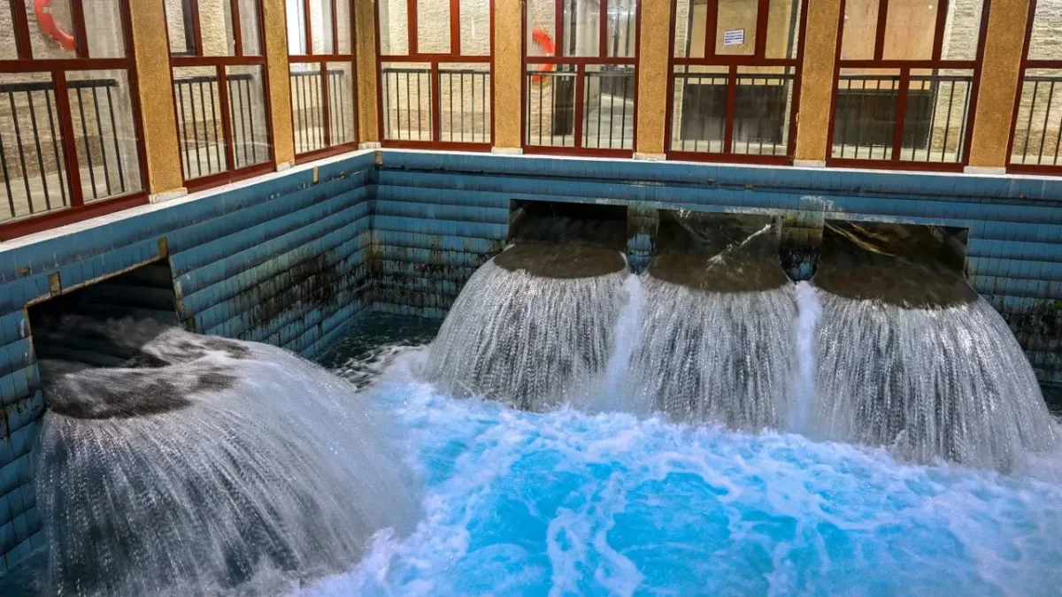 Malatya'da musluklardan akan su için