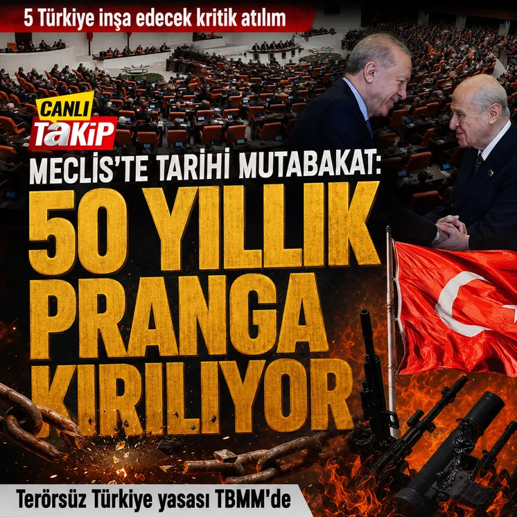 50 yıllık pranga kırılıyor