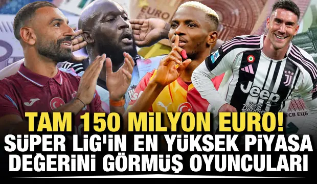 İşte Süper Lig'de forma giymiş