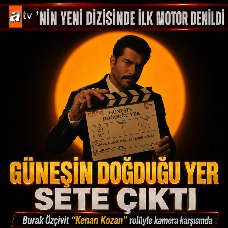 Burak Özçivit, Kenan Kozan karakteri için kamera karşısına geçti
