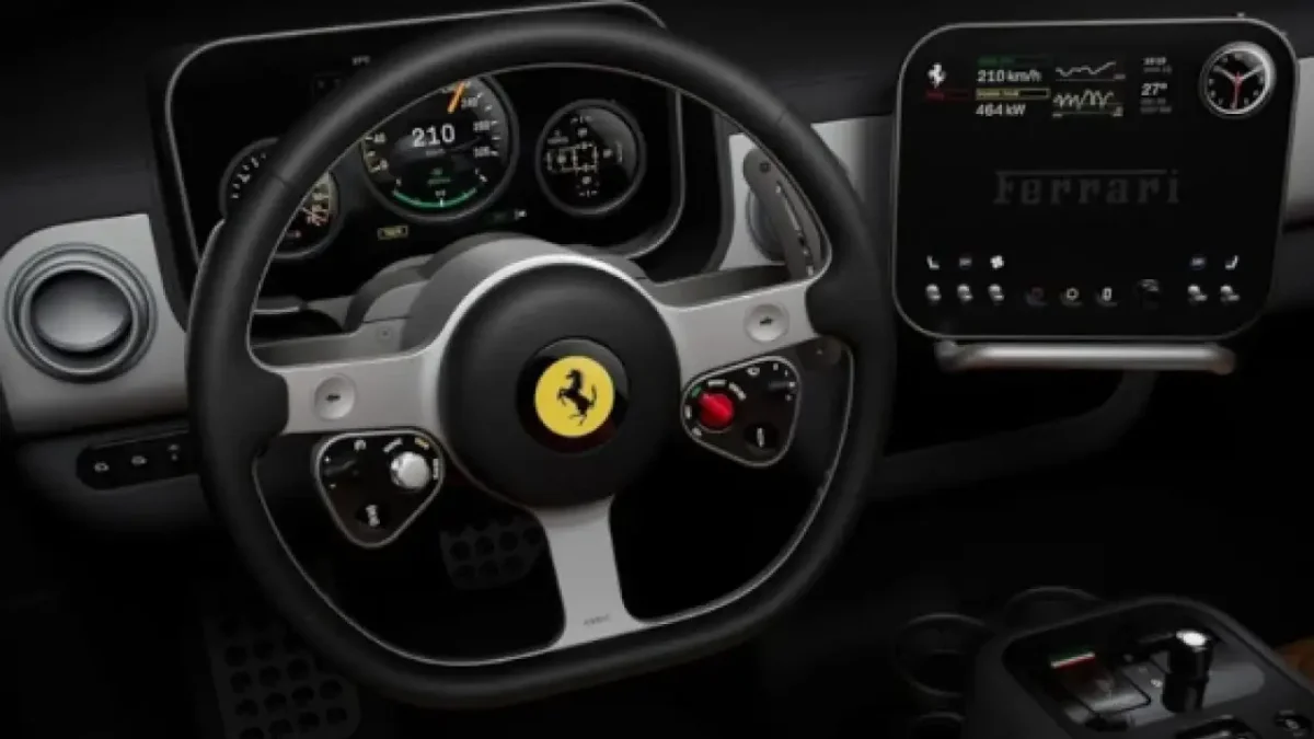 Ferrari'nin elektrikli modeline