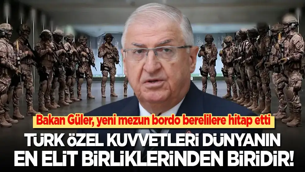 Milli Savunma Bakanı Güler