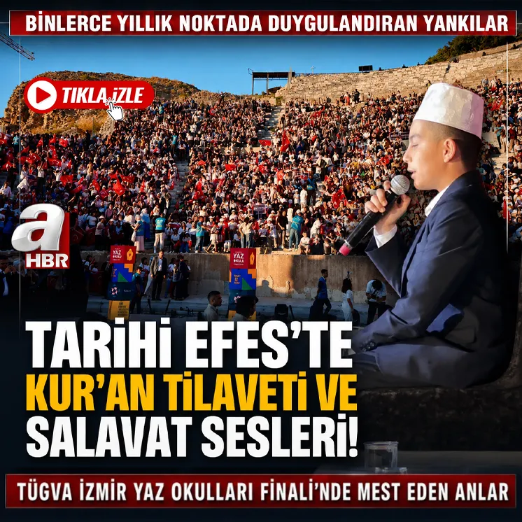Binlerce yıllık Efes'te