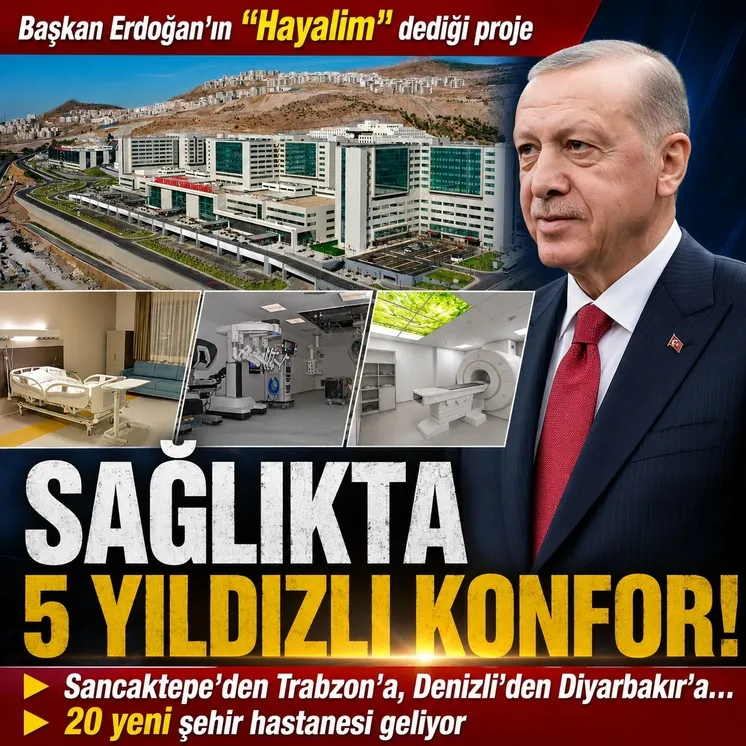 Şehir hastaneleri pandemi döneminde de yoğun hizmet verdi